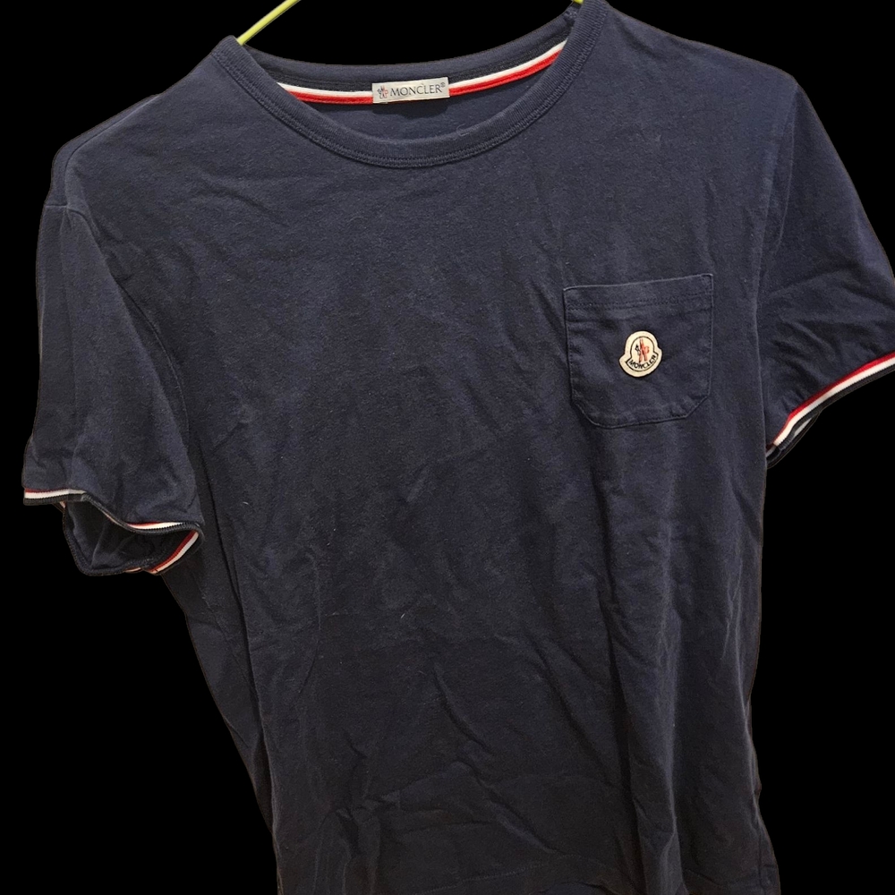 Moncler Navy Blue Men's T-Shirt
